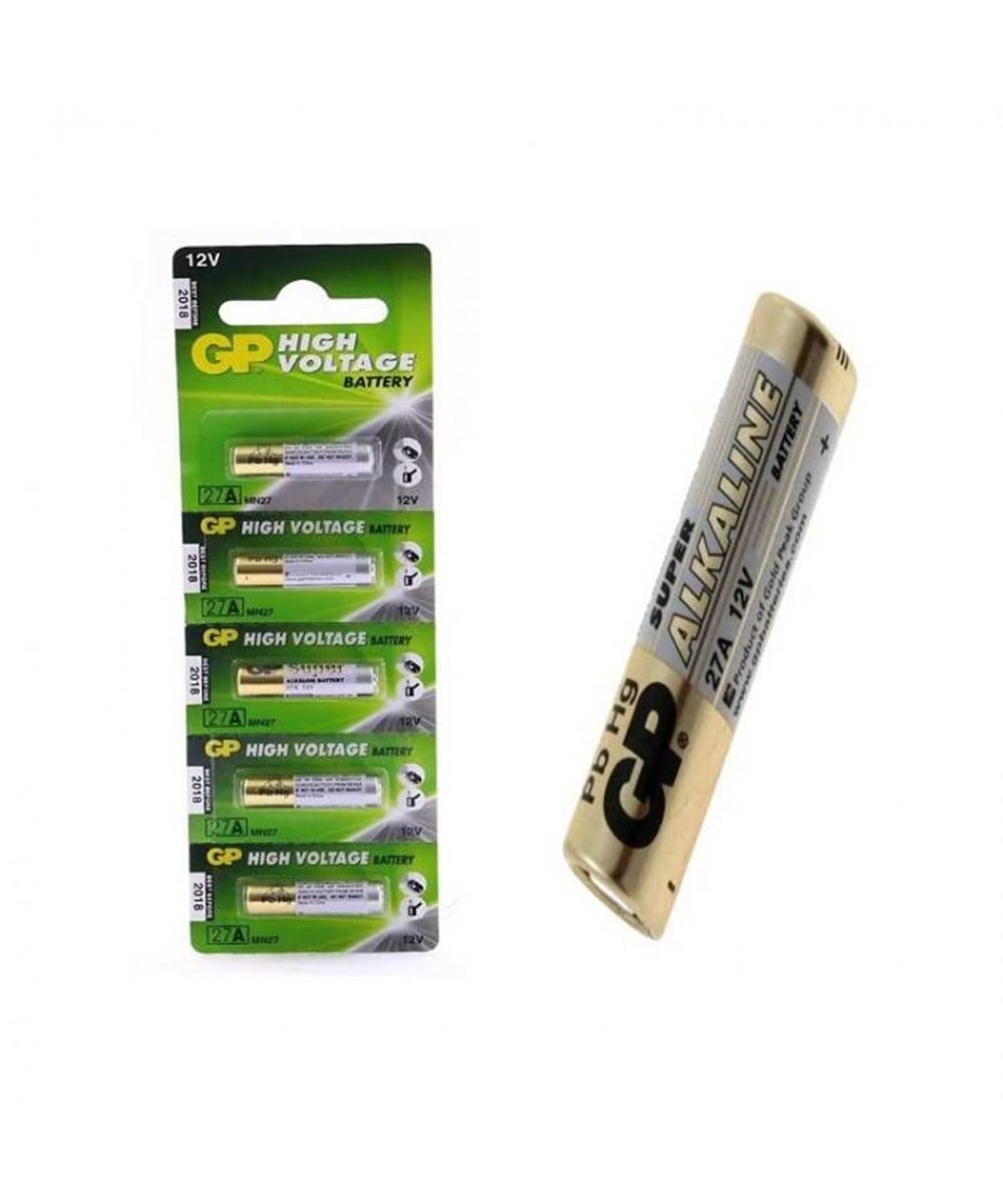 GP Orjinal Pil 27A Modeli Alkalin (5adet) 