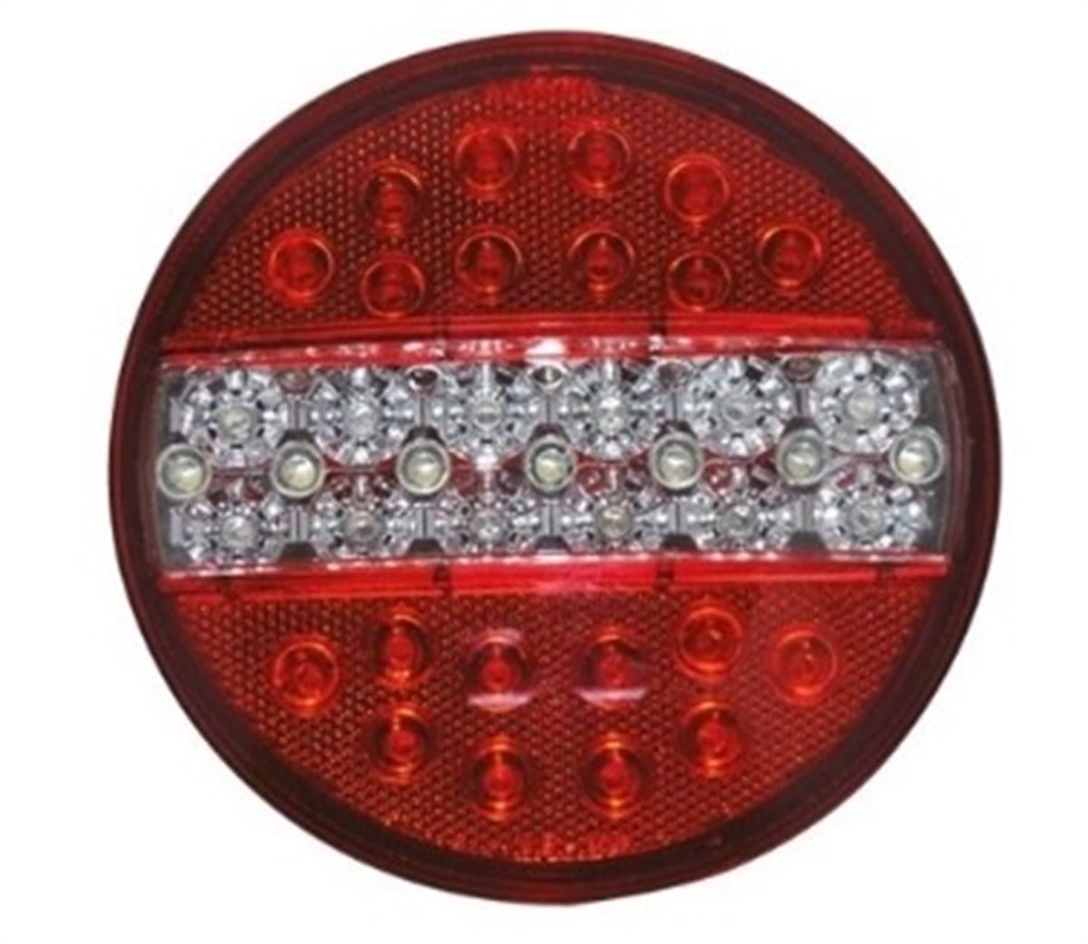 LAMBA HAMBURGER ARKA STOP 24V ORTA BEYAZ 4 FONK. BK-144-24