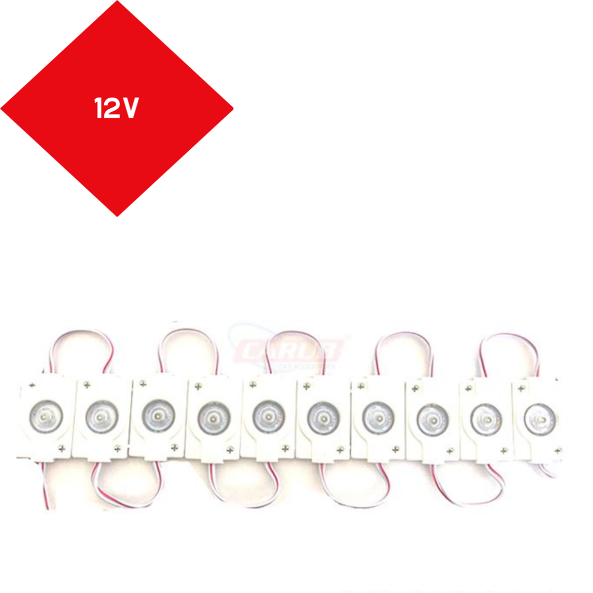 MODÜL LED 12V MERCEKLİ BEYAZ TEKLİ BÜYÜK ÇİPLİ KOD:0409939