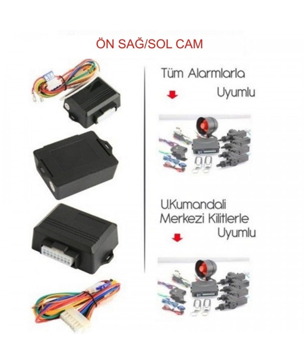 Otomatik Cam Kaldırma Modülü 2li LDR-02 