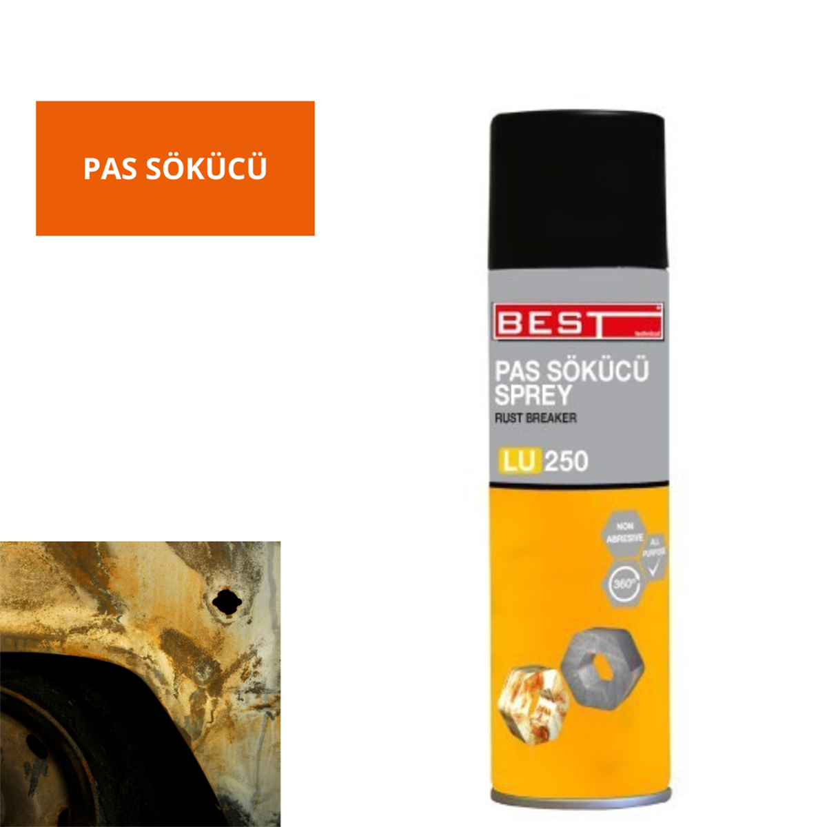 Pas Sökücü 250 ml Best Kod:PS01