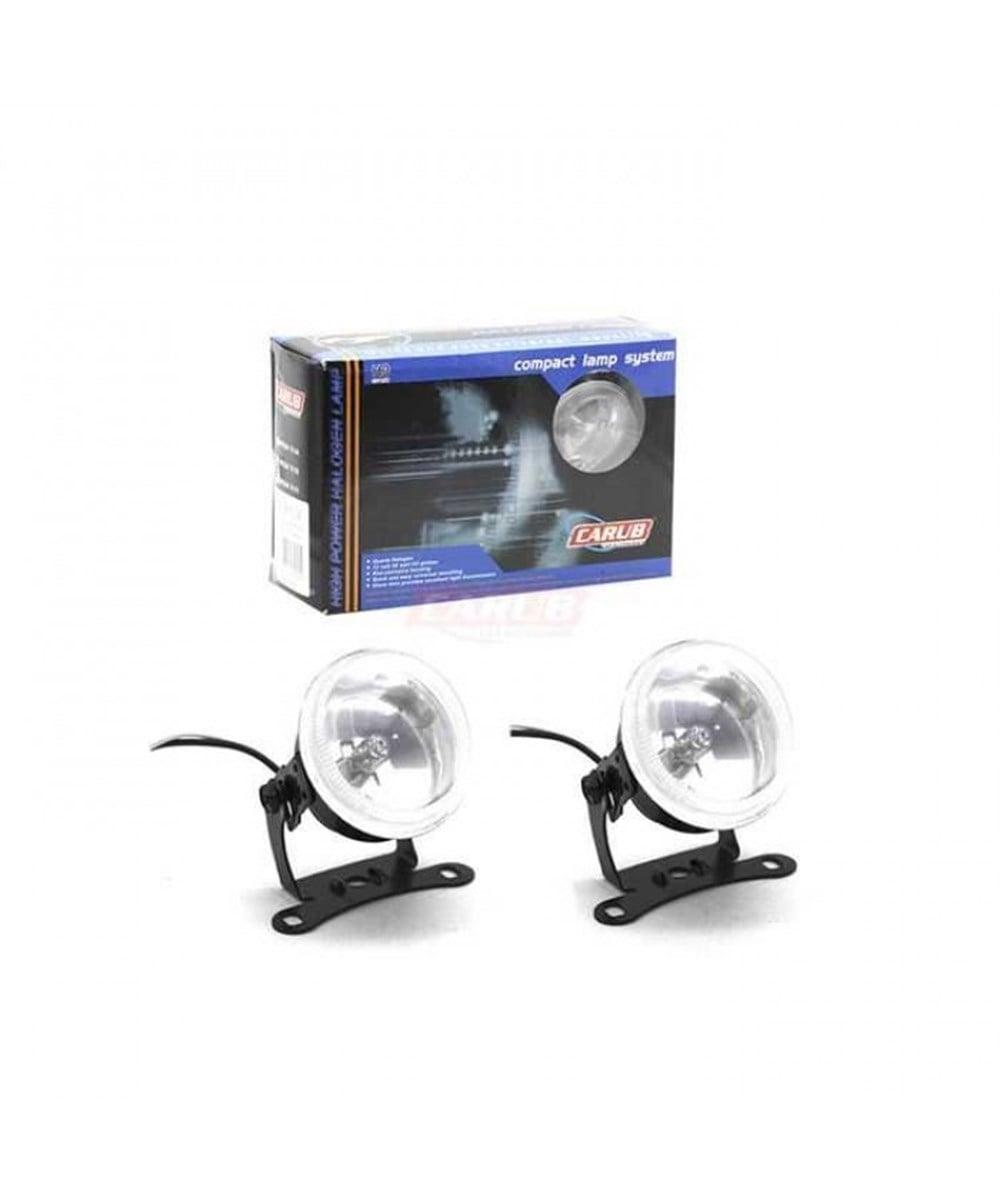 Sis Lambası 12V Yuvarlak  6.5cm  Beyaz  EMARK Belgeli Kod:3047002