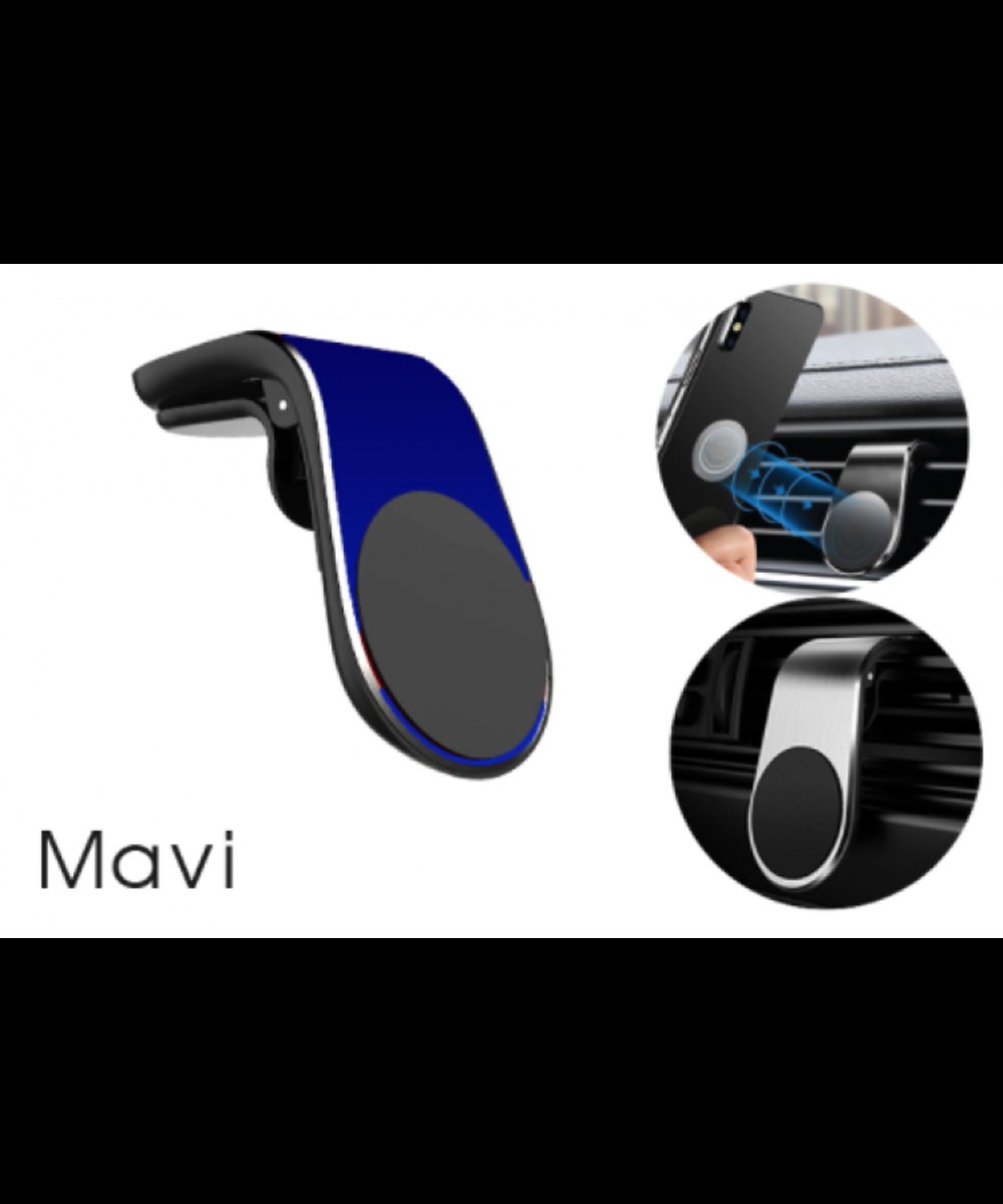 TELEFON TUTUCU L TİPİ HAVALANDIRMA MAVİ CARUB 5901082