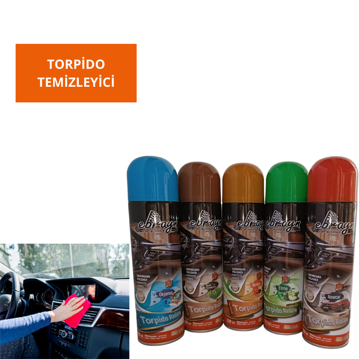 Torpido Temizleyici 220 ml Kod:EBR3200