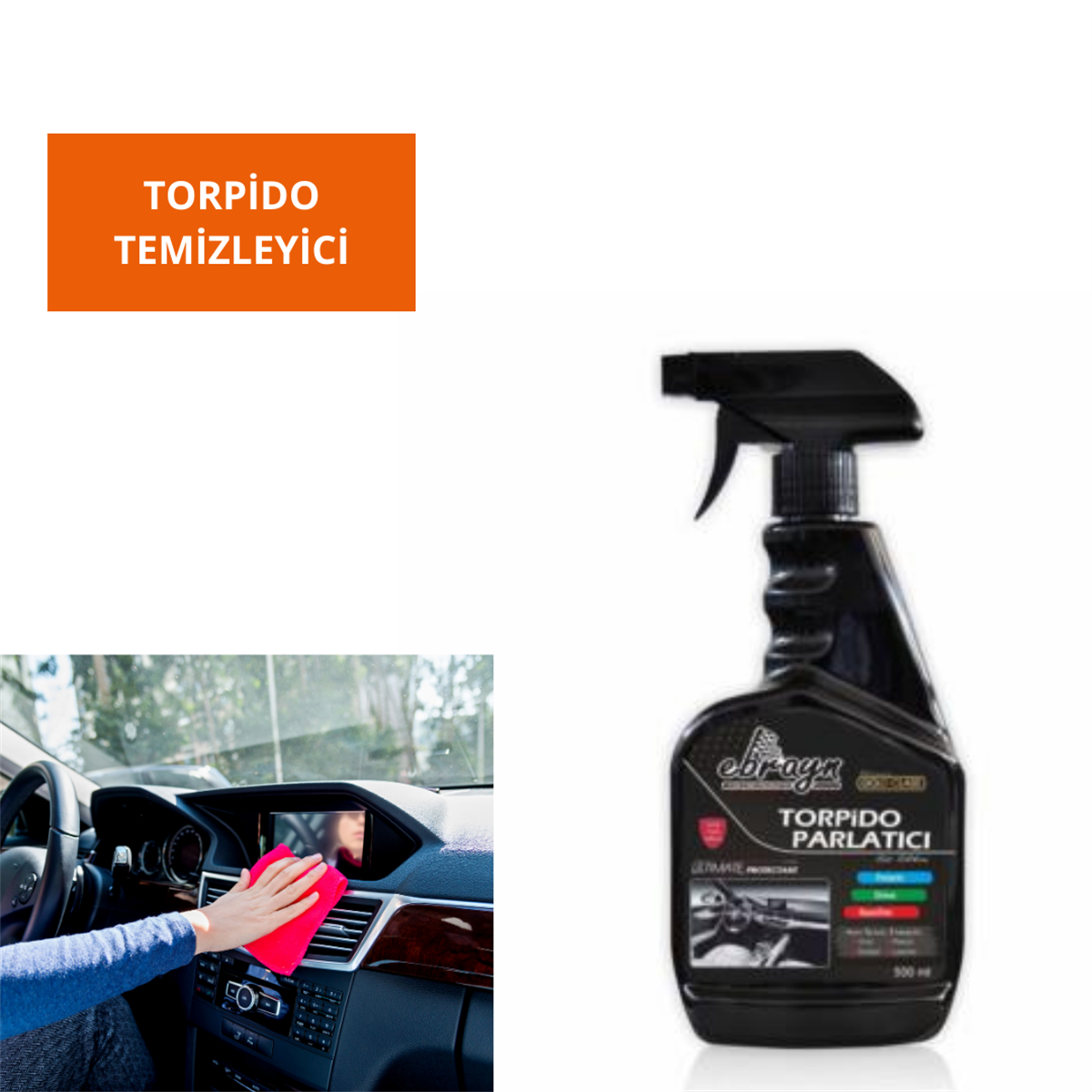 Torpido Temizleyici 500 ml Ebrayn Kod:EBR217