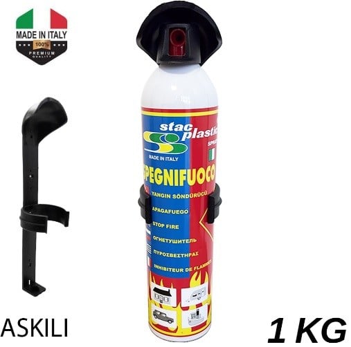 YANGIN SÖNDÜRÜCÜ 1 KG ASKILI STAC İTALYAN YAN1-1 6500110