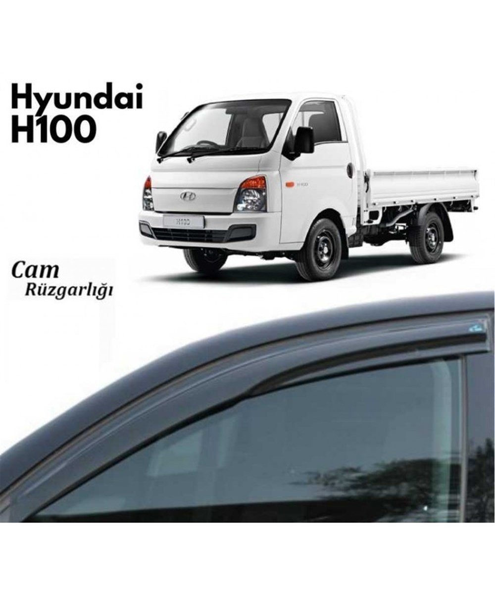 2 Li Hyundai H100 Kamyonet Mitsubishi L300  SUNPLEX Cam Rüzgarlığı Kod:SPS113