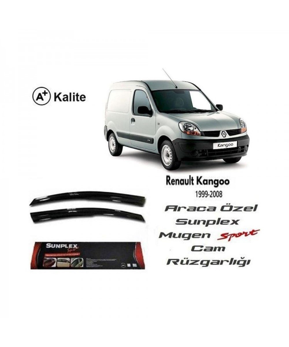 2li Renault Kango 1 1998-2007 Sport  Style Mügen Tipi SUNPLEX Cam Rüzgarlığı Kod:SPS34