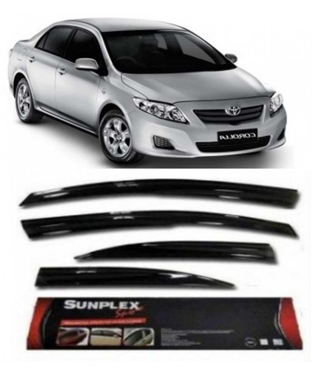 4 Lü Toyota Corolla  2007-2012 Ön-arka Sport Stlye Sunplex Cam Rüzgarlığı Kod:sps02