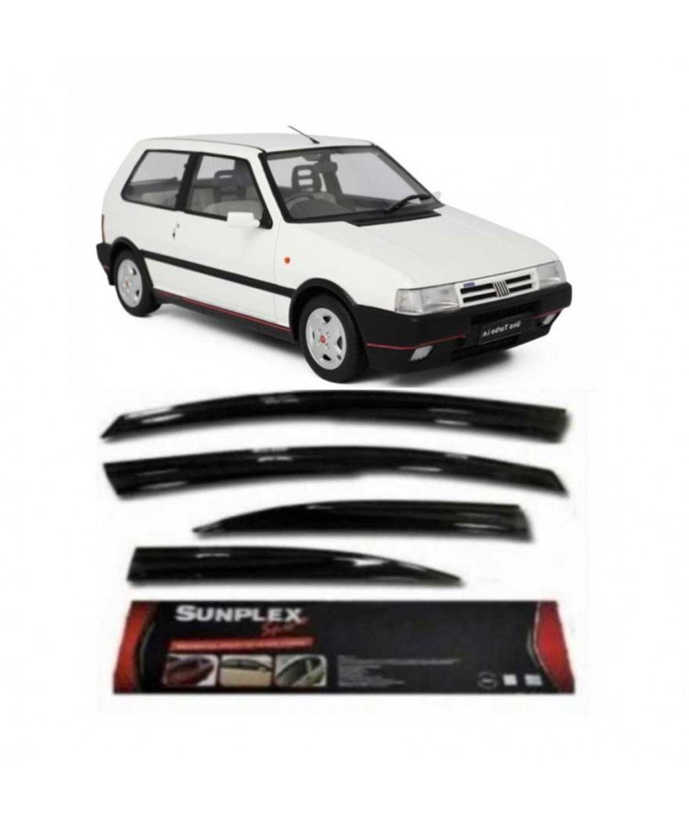 4lü Fiat Uno Sport Stlye Mügen Sunplex Cam Rüzgarlığı Kod:sps83
