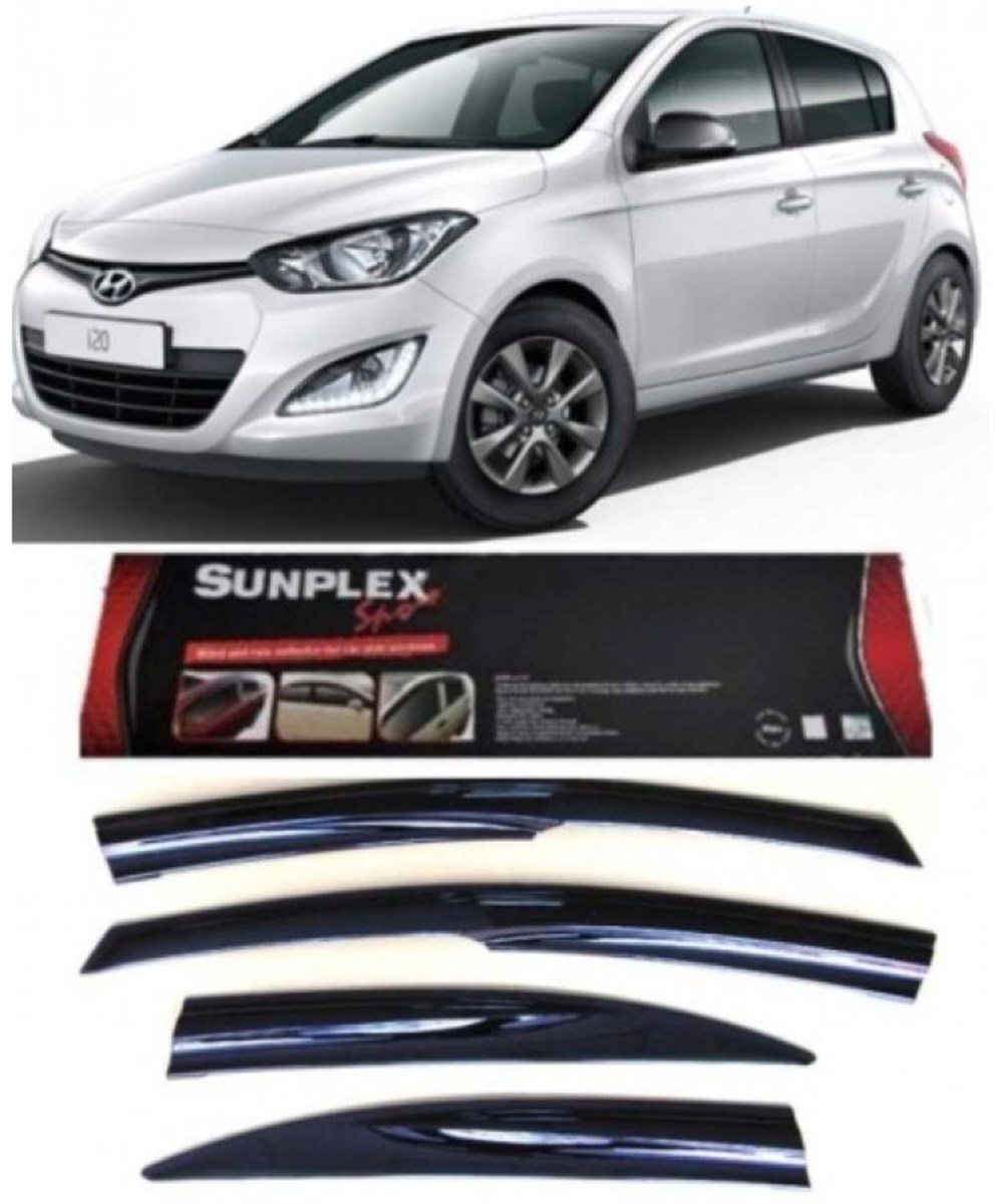 4lü Hyundai İ20 Mügen Tipi  Sport  Style SUNPLEX Cam Rüzgarlığı Kod:SPS108