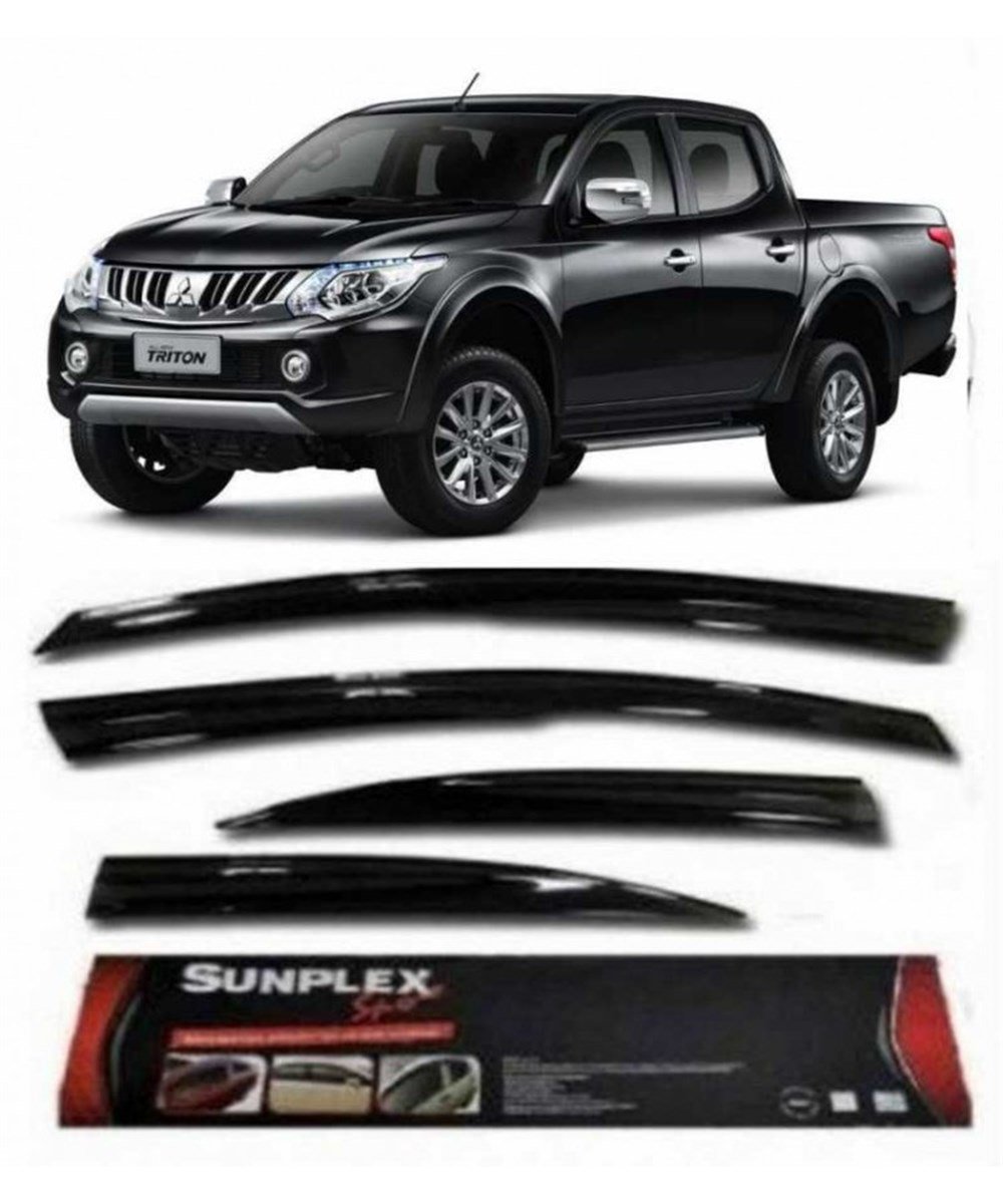 4lü Mitsubish L-200 2016 ve Sonrası Mügen Tipi Sport Stlye SUNPLEX Cam Rüzgarlığı Kod:SPS64