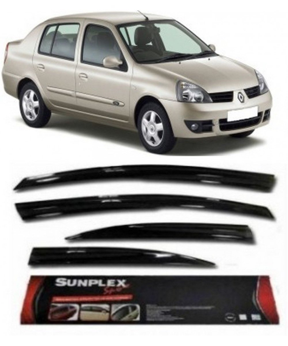 4lü Renault Symbol 98-2006 Mügen Tipi  Sport  Style SUNPLEX Cam Rüzgarlığı Kod:SPS37