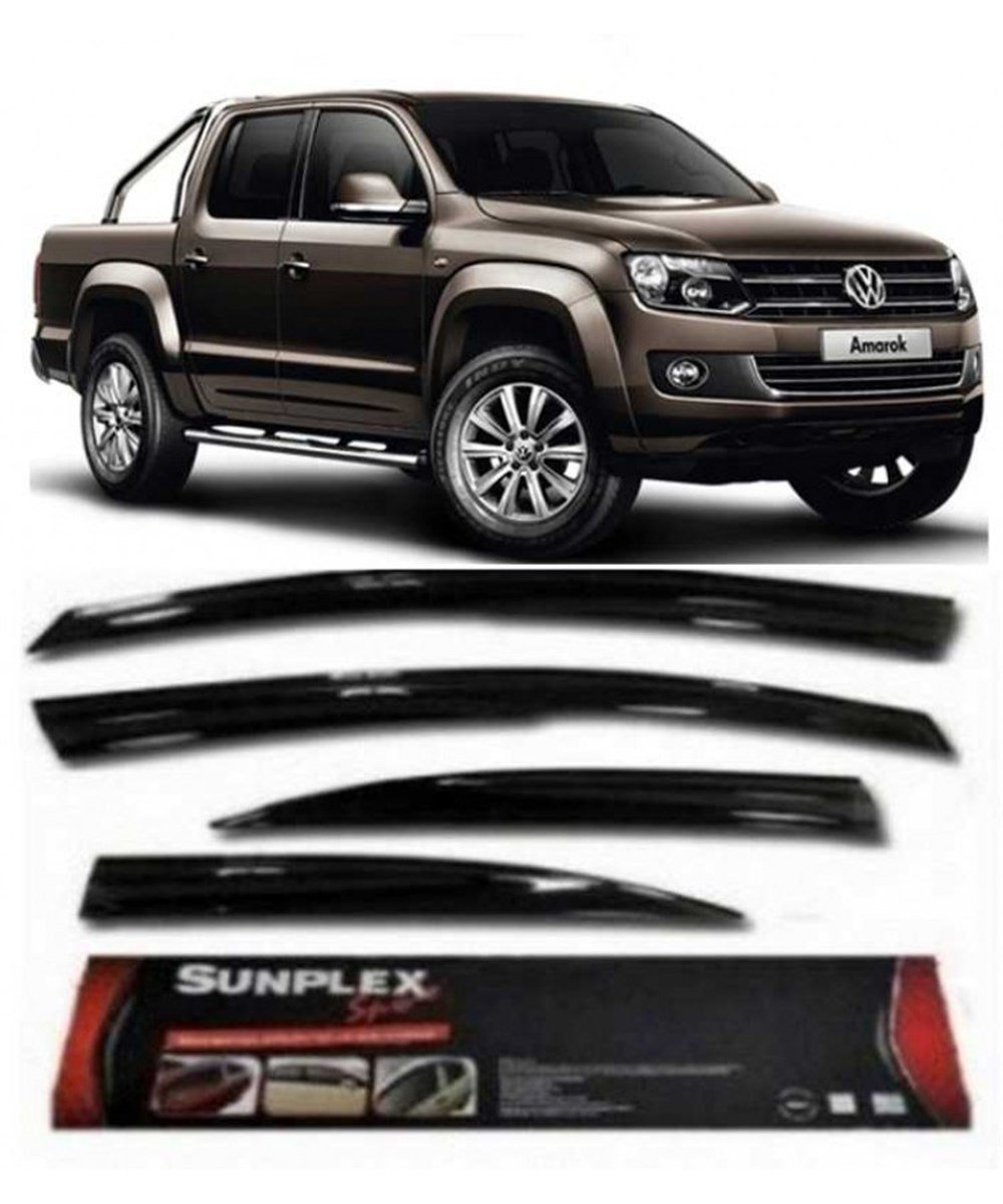 4lü Volkswagen Amarok Ön-Arka Sport Style SUNPLEX Cam Rüzgarlığı Kod:SPS91