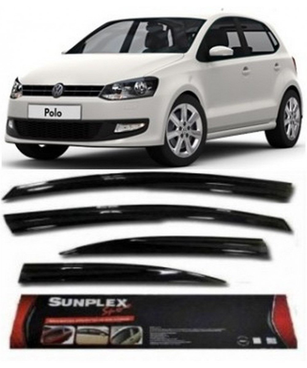 4lü Volkwagen Polo 2010 VE SONRASI Mügen Tipi Sport  Stlye SUNPLEX Cam Rüzgarlığı Kod:SPS47