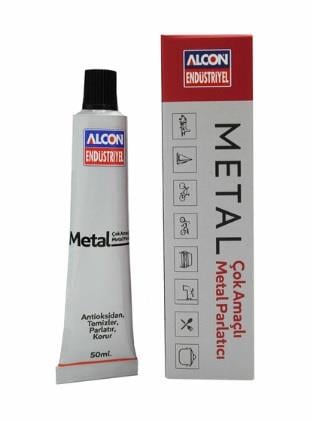 ALCON METAL POLISH PARLATICI TÜP 50 ML.  M-9935