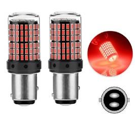 AMPUL 1016 KIRMIZI ÇİFT DUY P21/W 144 LED KOD:1157-2