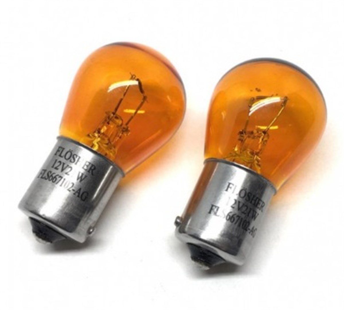 AMPUL 93 12V 21W YAKIN TIRNAK SARI FLOS A.G KOD:667102