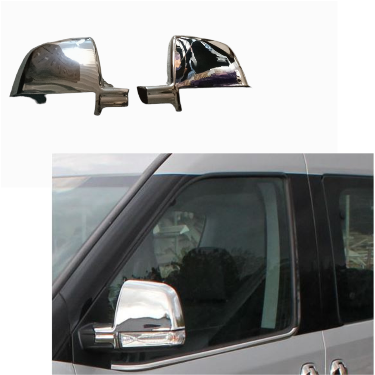 Ayna Kapağı Kromu 2 Parça Doblo 2010 Yeni Model Kod:K0031