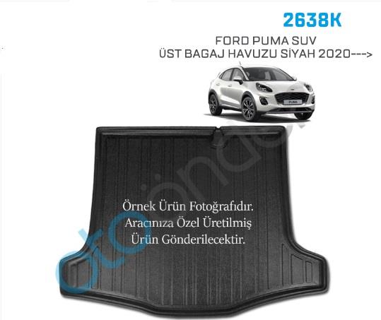 BAGAJ HAVUZU FORD PUMA SUV ÜST  SİYAH 2020--- KOD:2638K