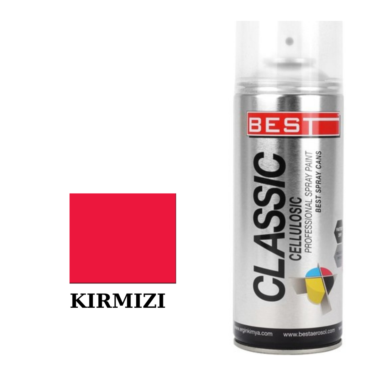 Best Kırmızı Sprey Boya 400ml Kod:SB400