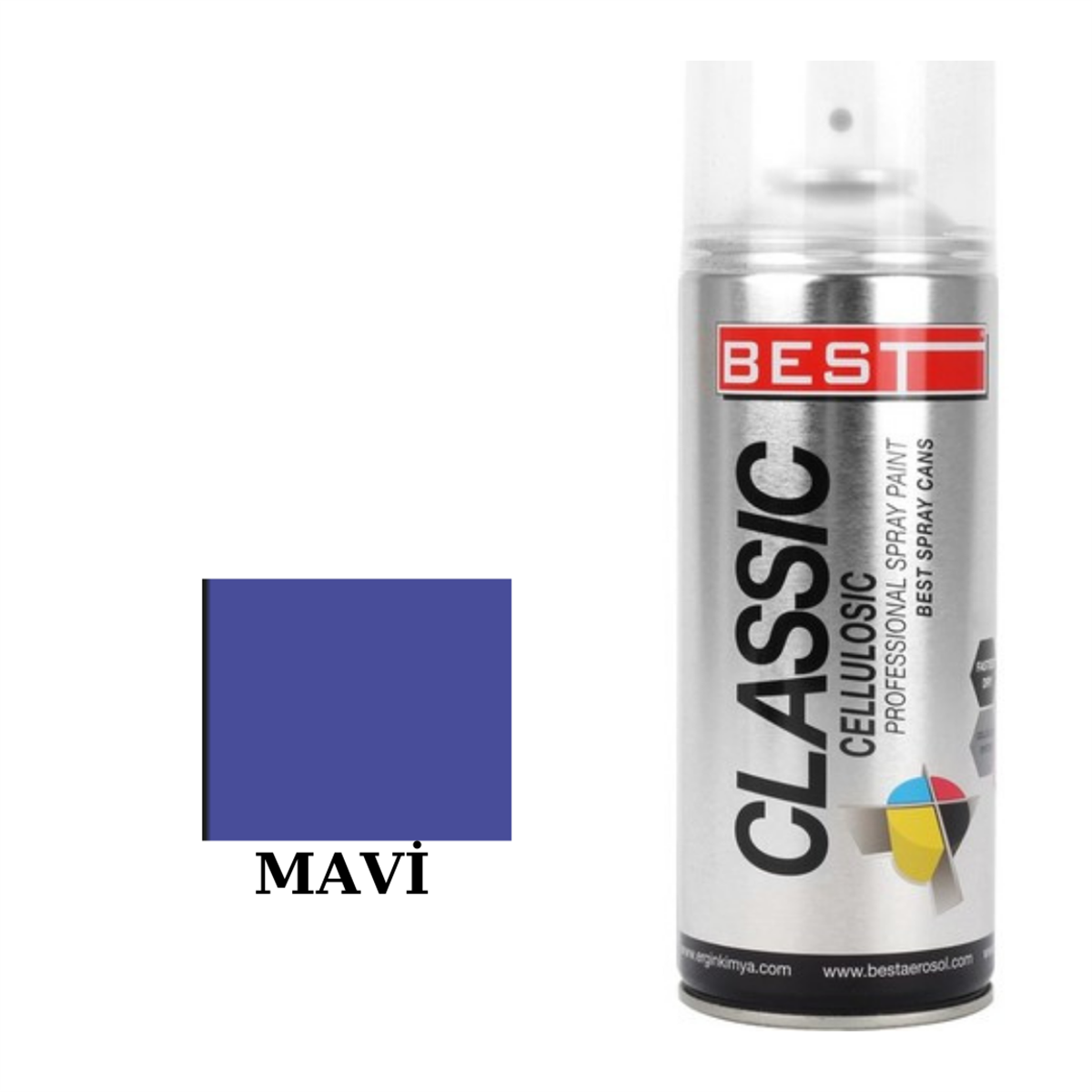 Best Mavi Sprey Boya 400ml Kod:SB400