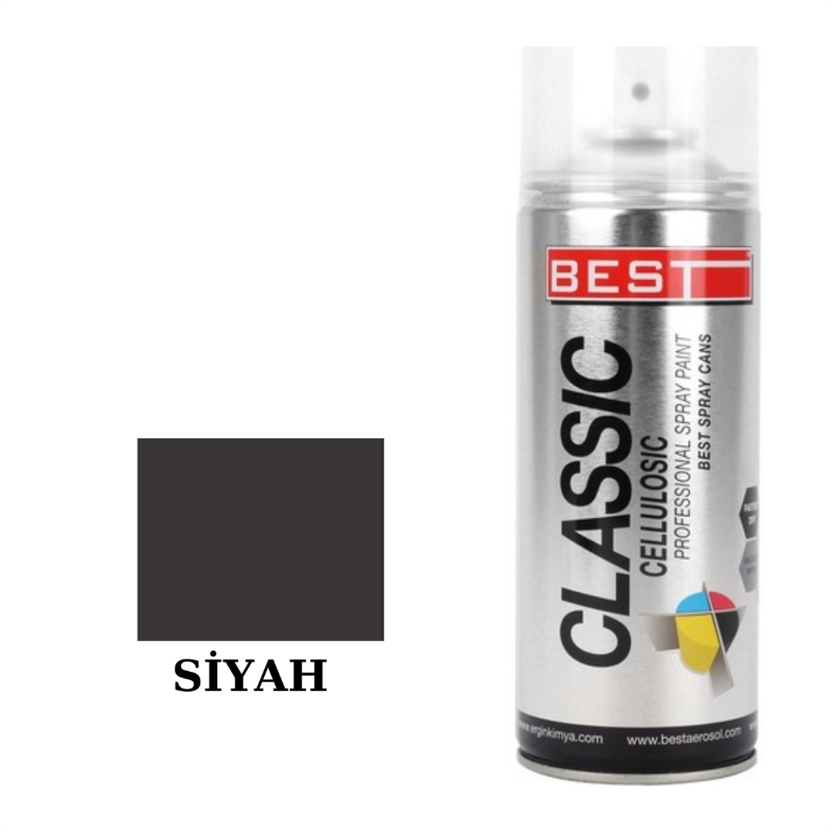 Best Siyah Sprey Boya 400ml Kod:SB400