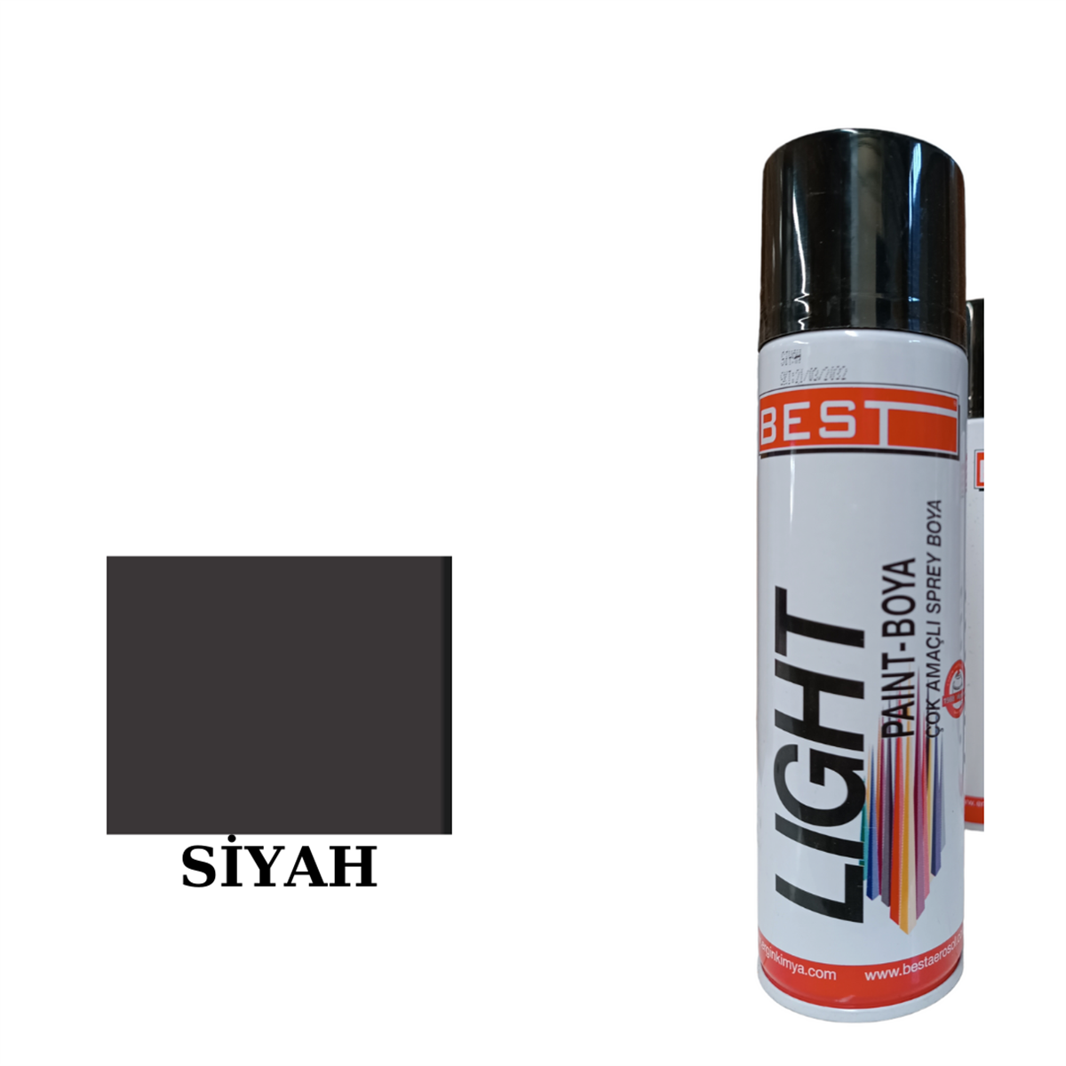 Best Sprey Boya 250 ml Siyah Kod:SB250