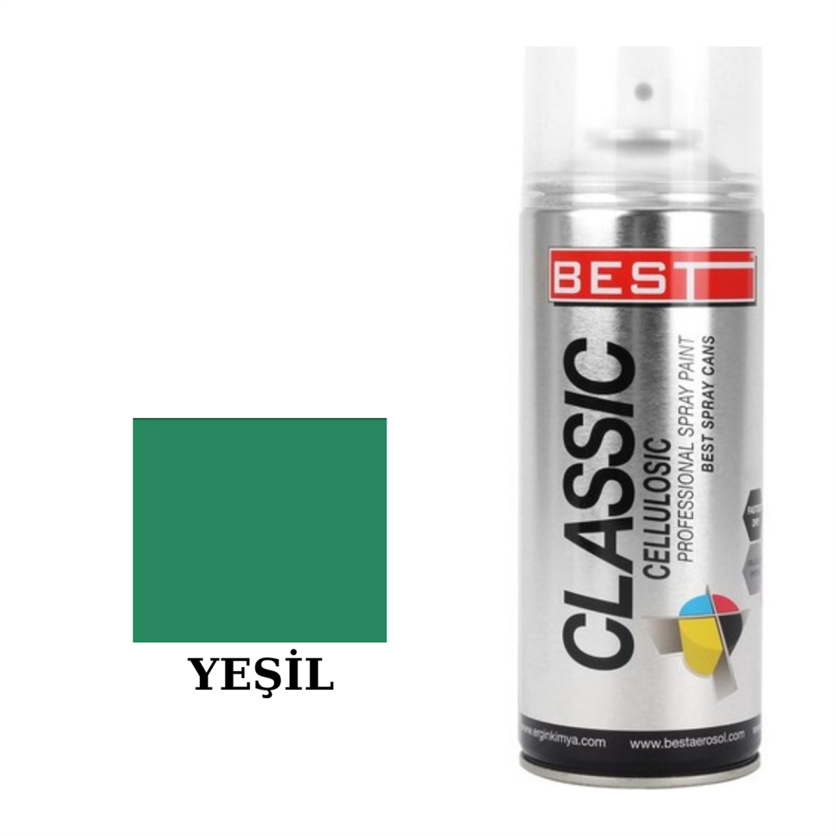 Best Yeşil Sprey Boya 400ml Kod:SB400