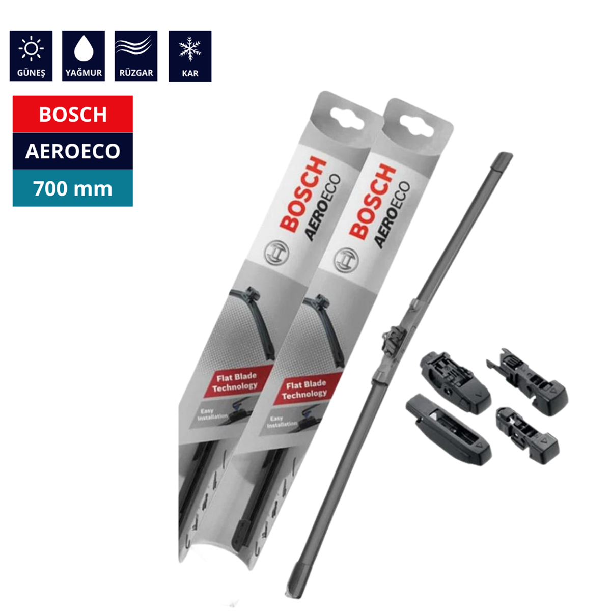 Bosch AeroEco Silecek 700 mm Kod:3397015584