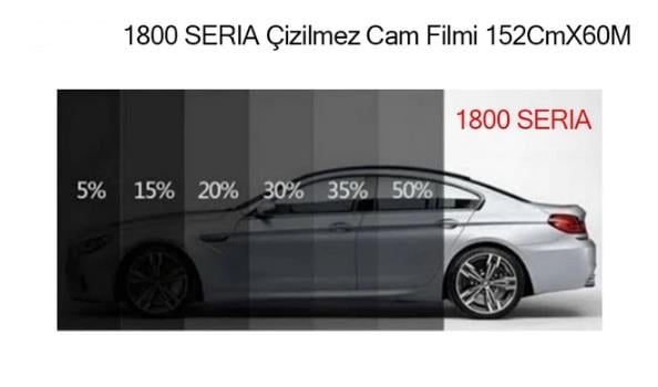 CAM FİLMİ  152CMX60 ÇİZİLMEZ MT SERİA S.D.BLACK 1206370