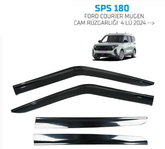 CAM RÜZGARLIK 4'LÜ COURIER  2024 SONRASI KOD:SPS180