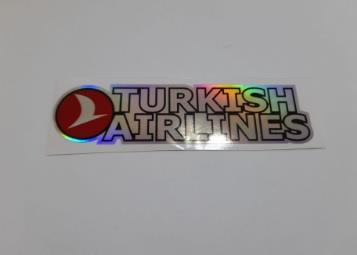 ÇIKARTMA HOLOGRAM Y.NESİL ŞEKİL ŞEKİLLER TURKISH AIRLINES KOD:1261