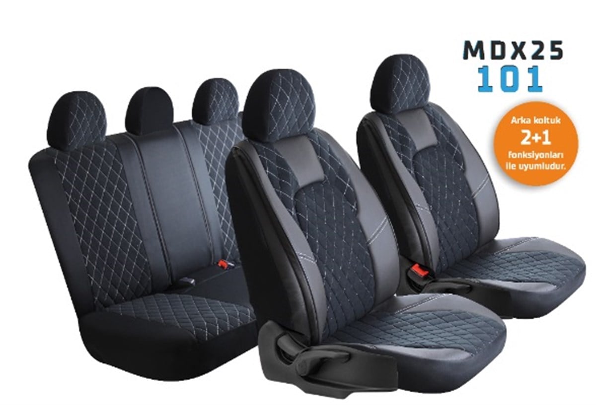 DÖŞEME KILIFI CHESTER FERMUARLI SİYAH NAKIŞ BEYAZMDX25-101