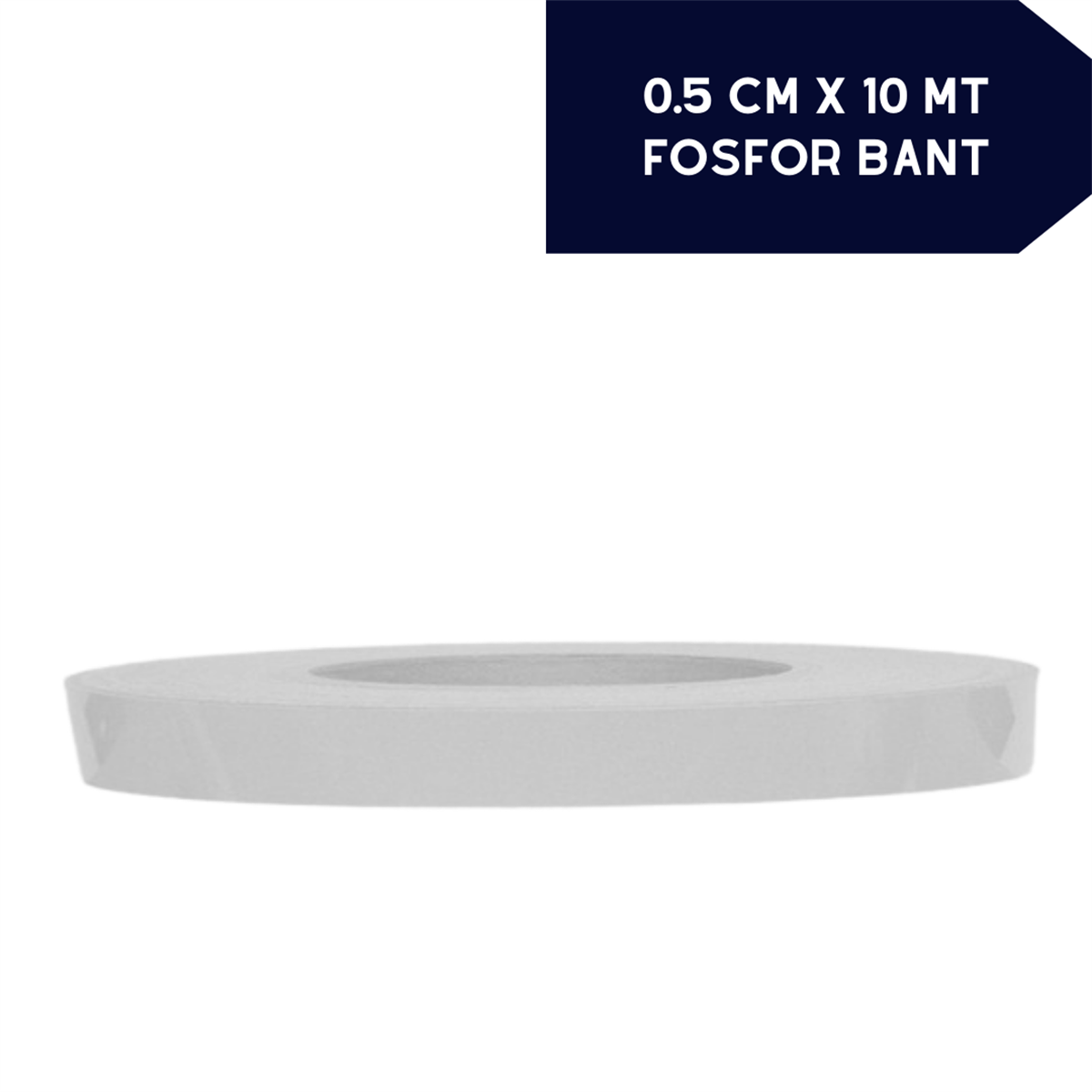 Fosfor Bant 0.5cmX10m Beyaz Kod:2405001