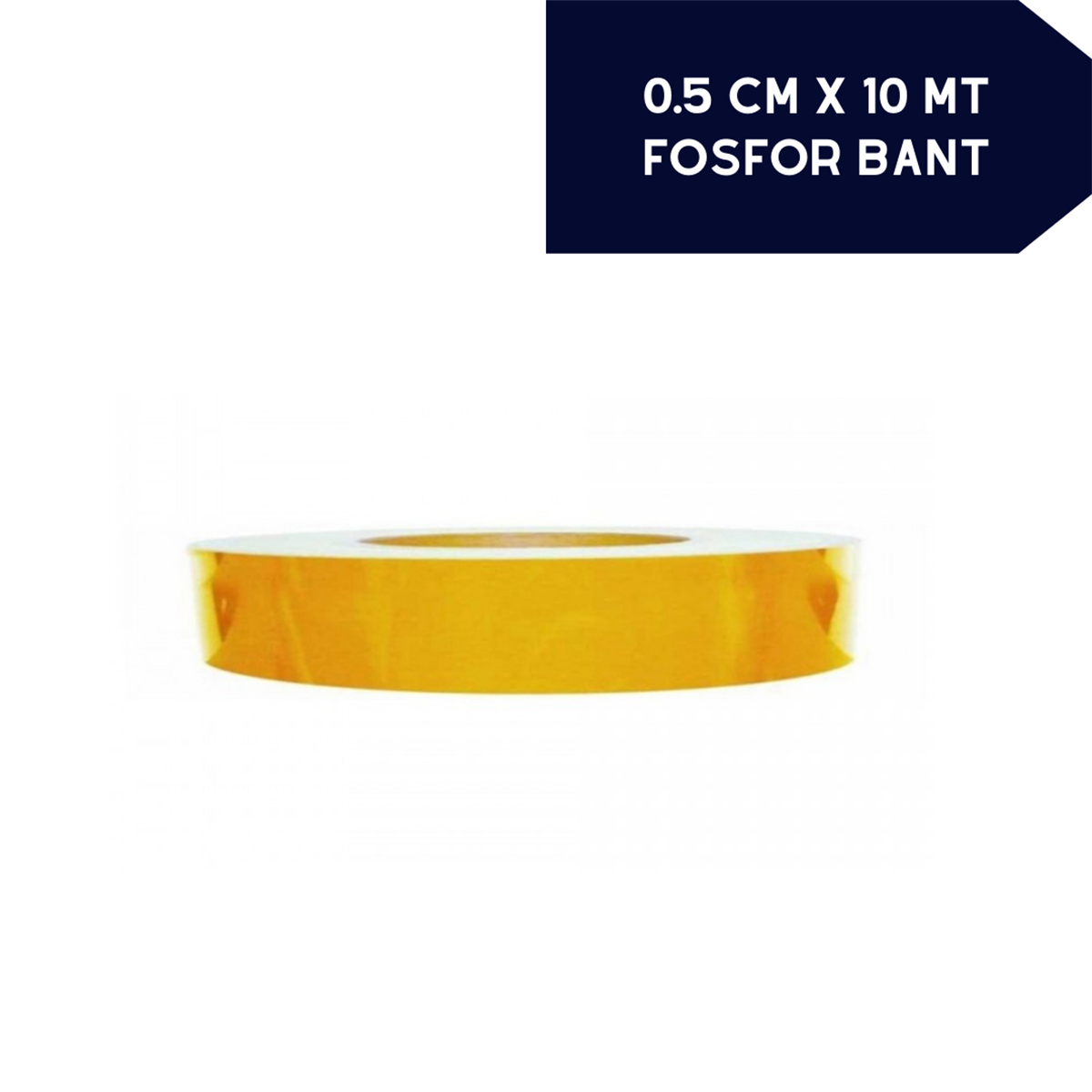 Fosfor Bant 0.5cmX10m Sarı Kod:2405003