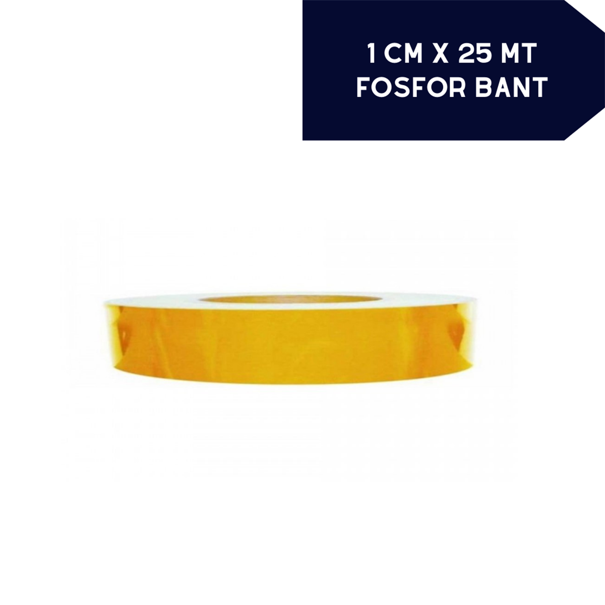 Fosfor Bant 1cmx25m Sarı Kod:2405103
