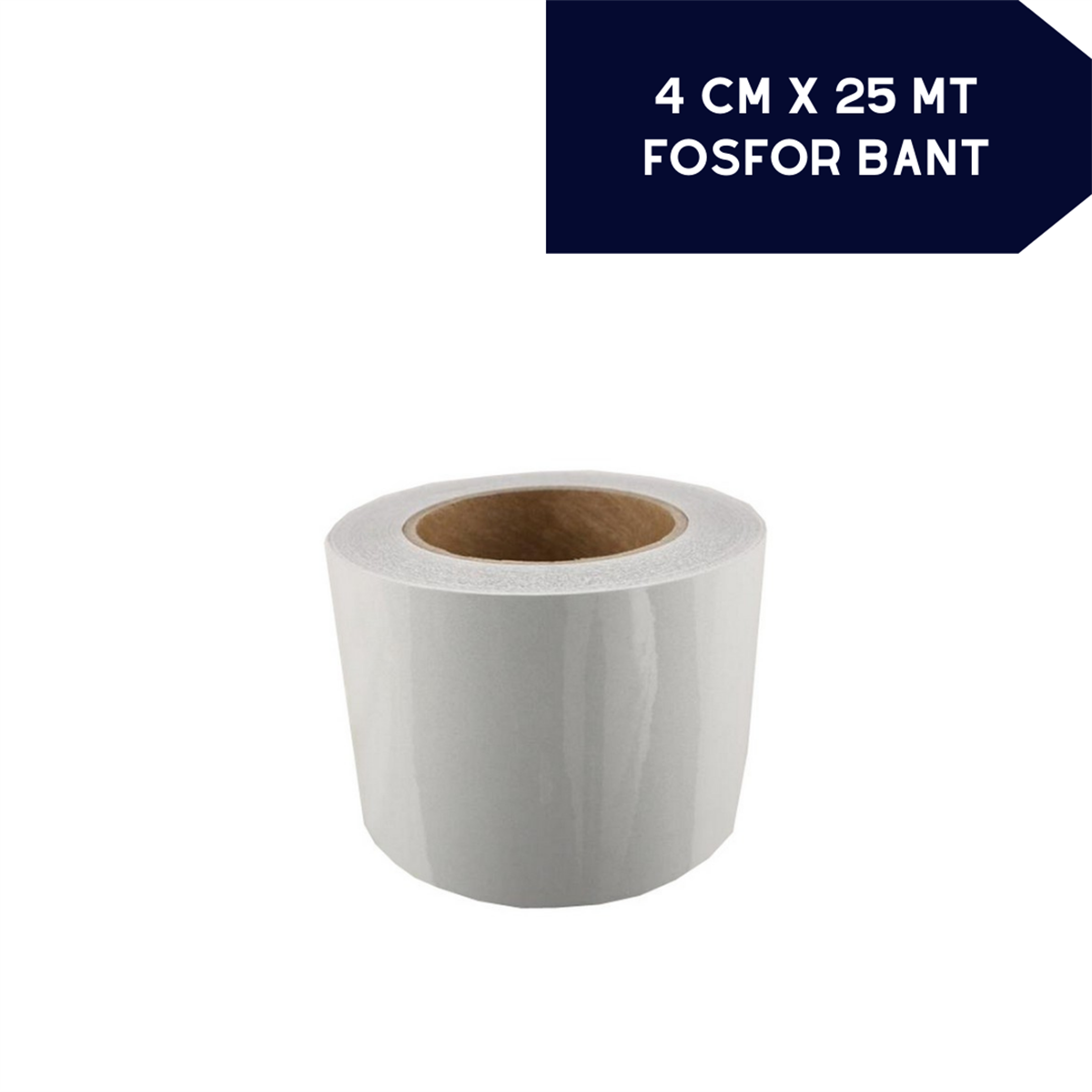 Fosfor Bant 4cmx25m Beyaz Kod:2405301