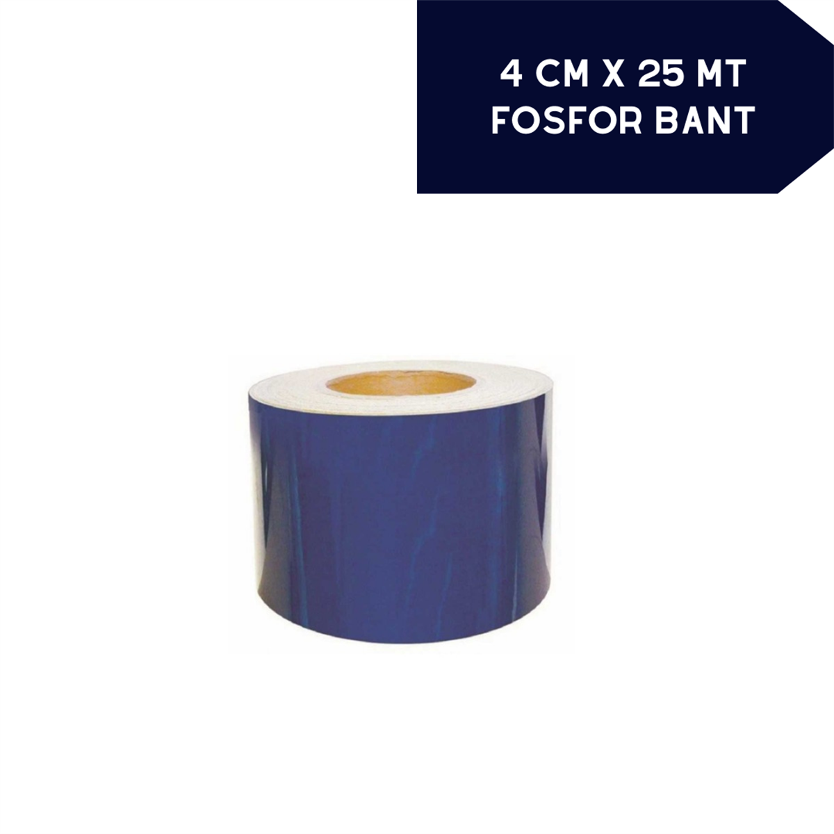 Fosfor Bant 4cmx25m Mavi Kod:2405304