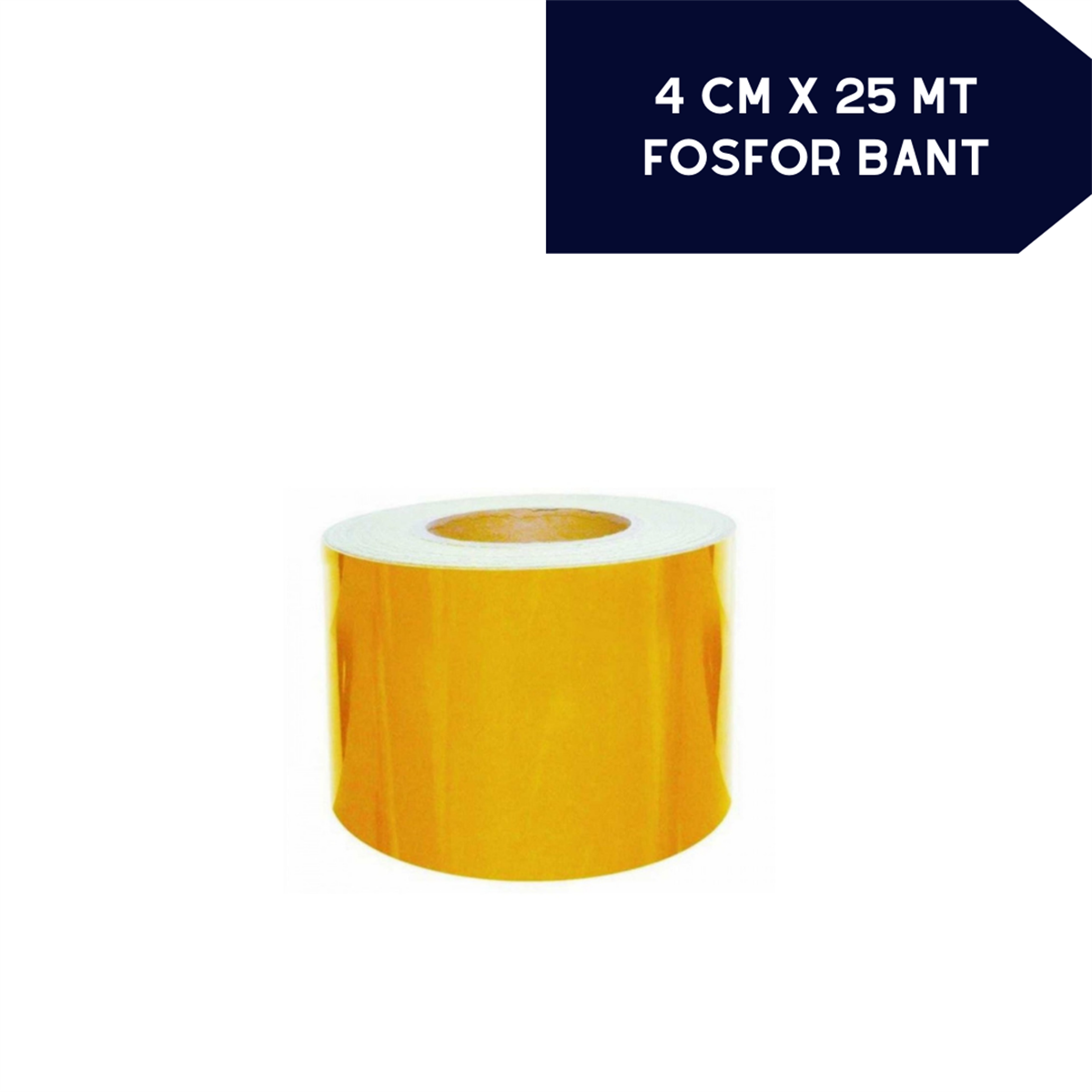 Fosfor Bant 4cmx25m Sarı Kod:2405303