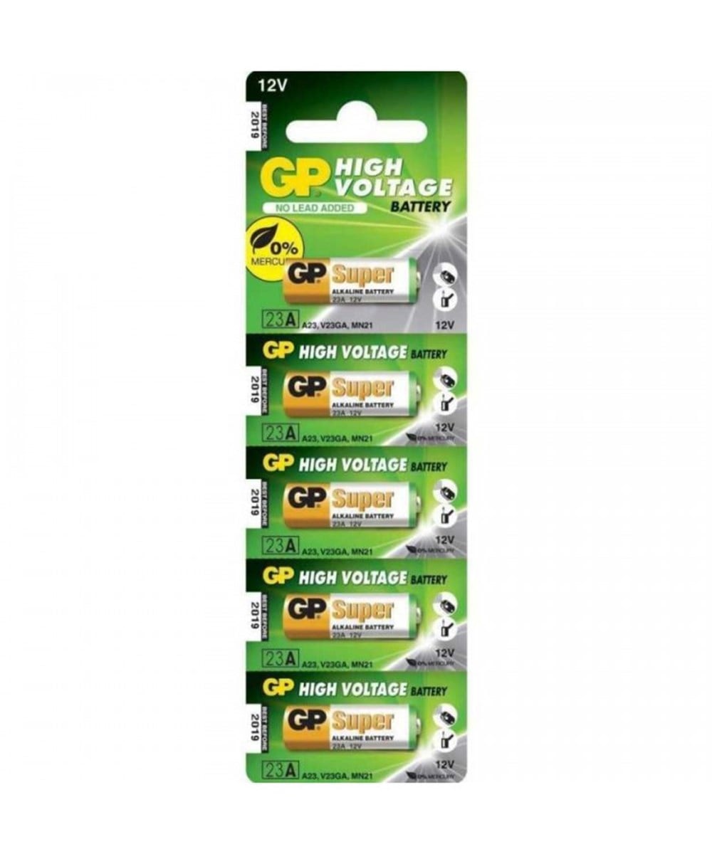 GP Orjinal Pil 23A Modeli Alkalin (5adet) 