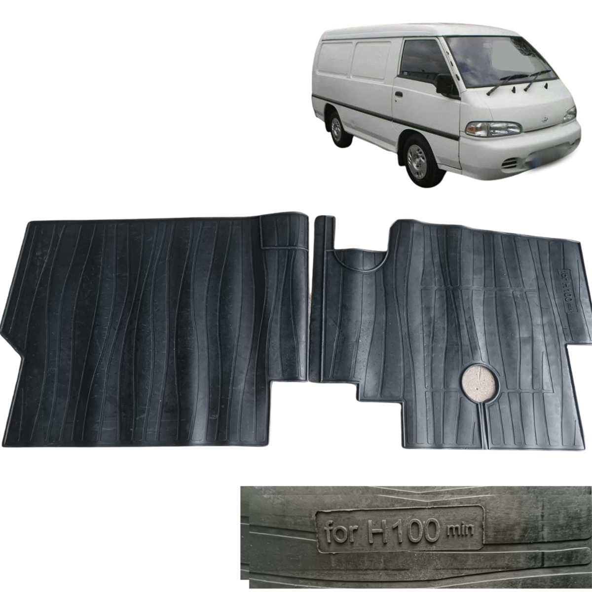 Hyundai̇ H100 Mi̇ni̇büs Kauçuk Rulo Paspas