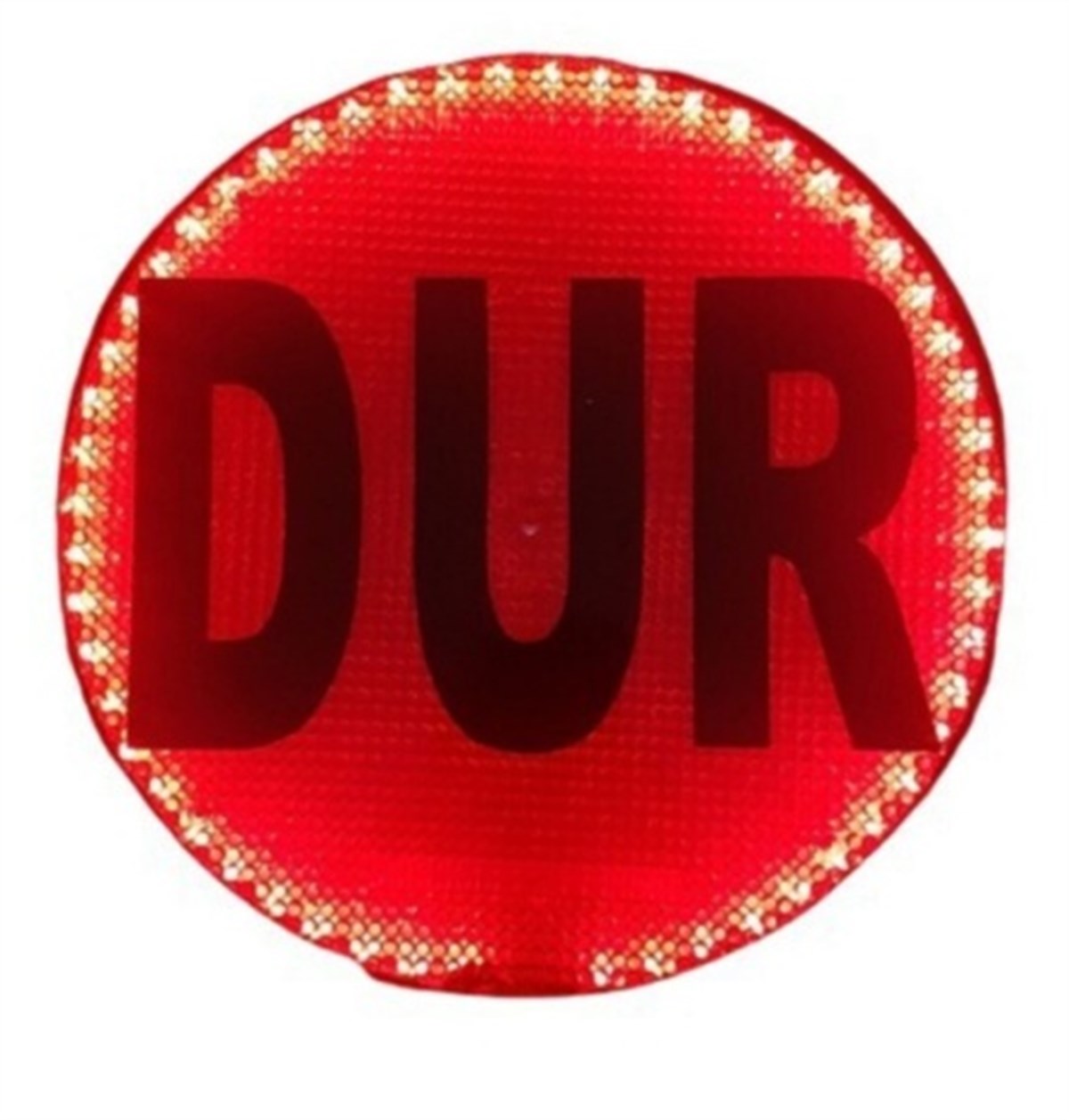 Işıklı Dur Levhası LEDLİ Servis Araçları için Kod:BK-71L