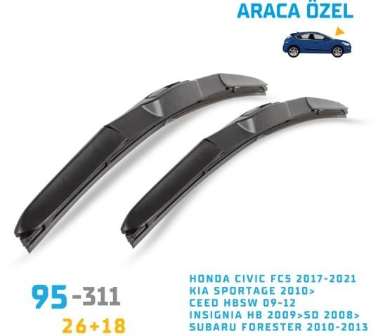 KİA SPORTAGE 2010 HONDA CIVIV 2017-2021 CEED HB-SW 09-12 INSIGNIA HB 2009 KOD:95-311