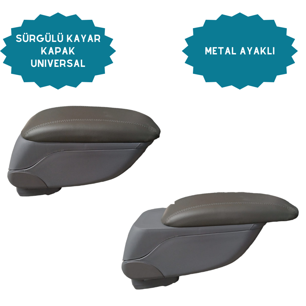 KOLÇAK SÜRGÜLÜ KAYAR KAPAK GENİŞ GRİ KOD:ITH-251G