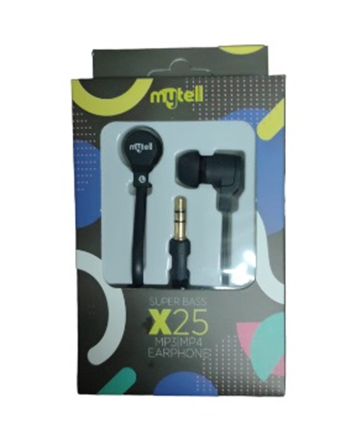 KULAK İÇİ KULAKLIK SİYAH SUPER BASS X25