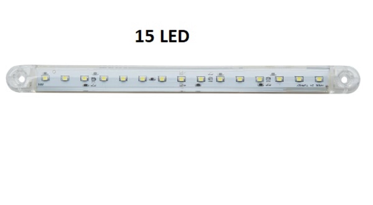 LAMBA DEKORATİ 15 LED UZUN BEYAZ 24 CM  TH-1510