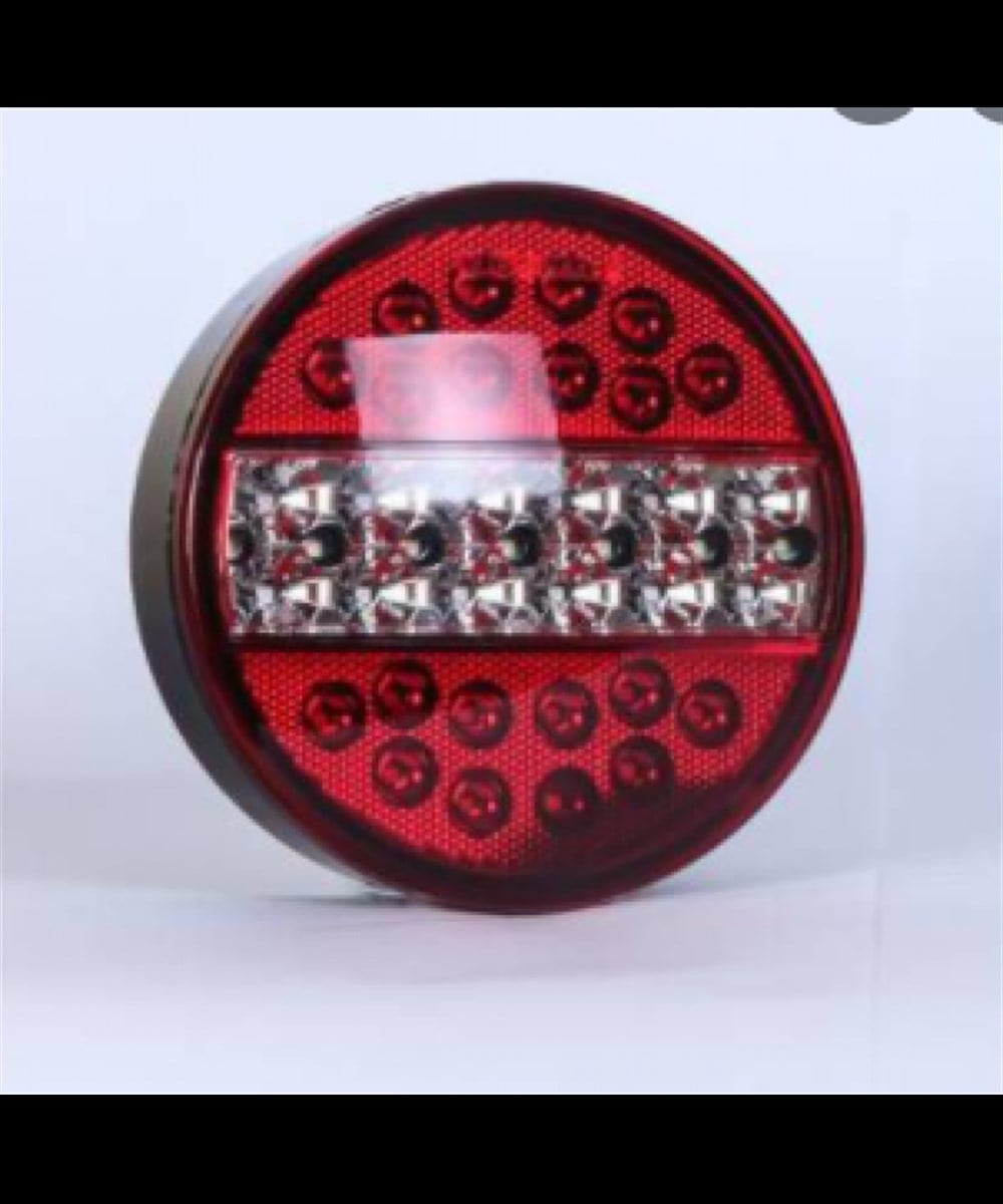 Ledli Stop Lamba Hamburger 12v (Fren,Sinyal,Park,Geri Vites) BK-144