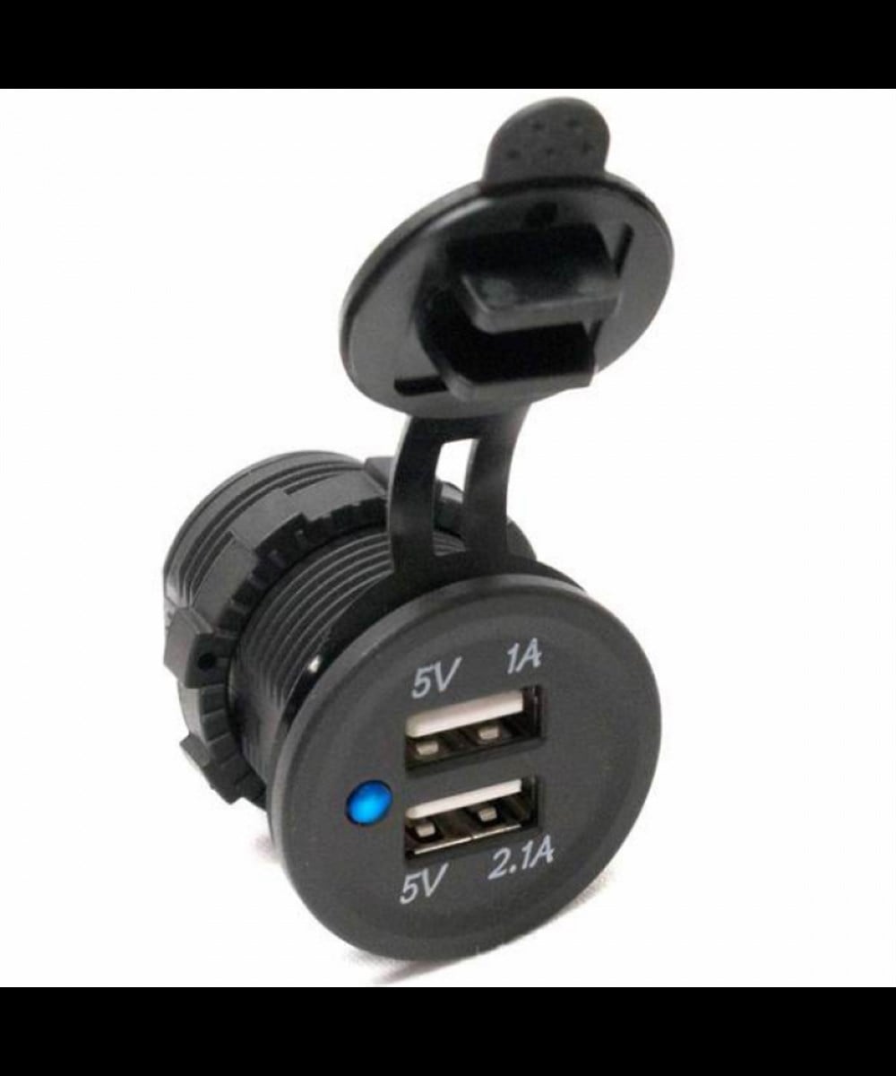 Marine Tip Çakmak Soketi 2Usb Girişli 9-30v Kod:1700810