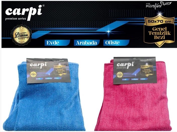 MİKROFİBER LÜX TEMİZLİK BEZİ DÜZ KADİFE 50X70  KOD:2420141